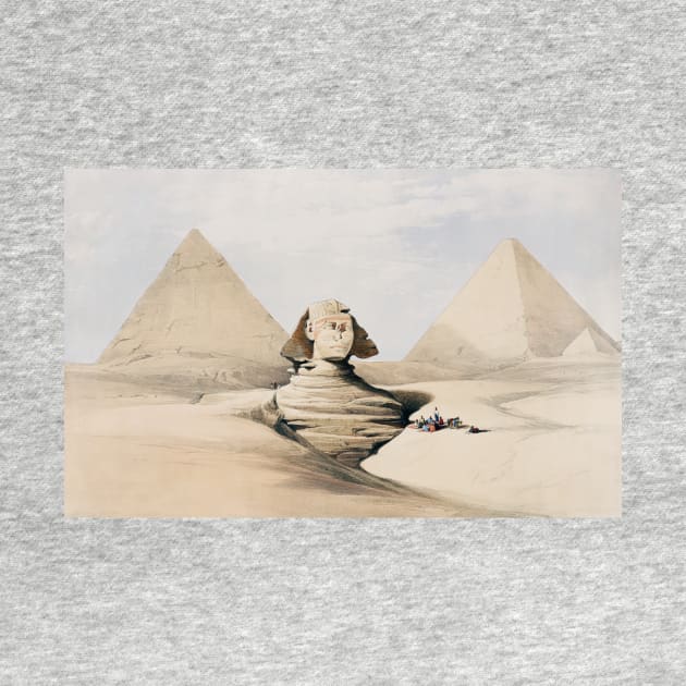 Sphinx and the Pyramids of Egypt by EvolvedandLovingIt